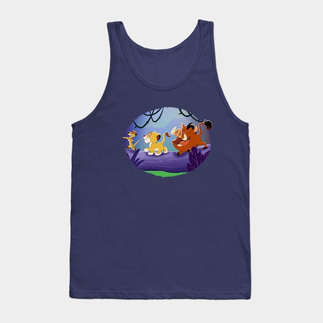 No Worries March Tank Top by toonbaboon